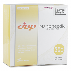 Jbp Nanoneedle 30G 13mm Regular (100 UTW needles)