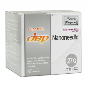 Jbp Nanoneedle 27G 25mm Regular (100 UTW needles) (100 needles)
