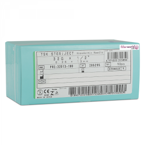 TSK Pre Regular Hub Needle 32G x 13mm (1/2