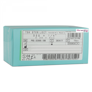 TSK Pre Regular Hub Needle 32G x 6mm (1/4