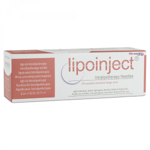 ​Lipoinject Intralipotherapy 24G x 100mm Medium to Large 20 needles per pack (Was £61.00 now £30.00) (Expires: )