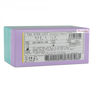 TSK Low Dead Space Hub Needle 30g x 13mm (1/2'') LDS-30013I - 1 BOX OF 100