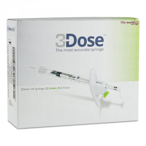 Vlow medical  3 Dose (1ml Syringe 125 Green, Box 10 pcs)