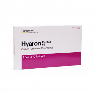 Dongkook Pharmaceutical  Hyaron Prefiled Inj (25mg/2.5ml) 10 Syringes