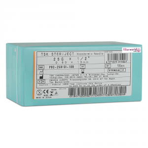 TSK SteriJect Hypodermic Needle 25g x 13mm (PRC 250131) (Was £67.50 now £57.00) (Expires: 31/05/0025)