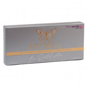 Deoxfill Cross Linked Hyaluronic Acid + Collagen Peptides Face Serum (5x5ml)