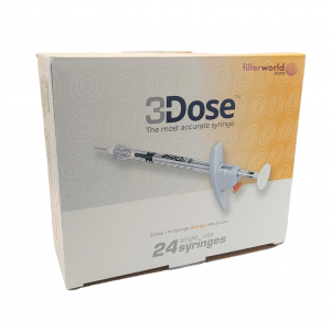 Vlow medical Dose Syringe (1ml Syringe Orange, Box 24pcs)